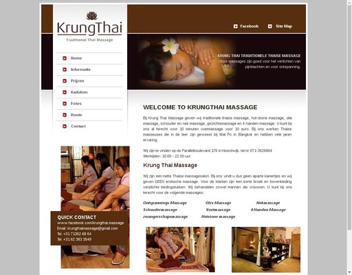 Screenshot van Krung Thai - Traditionele Thaise Massage
